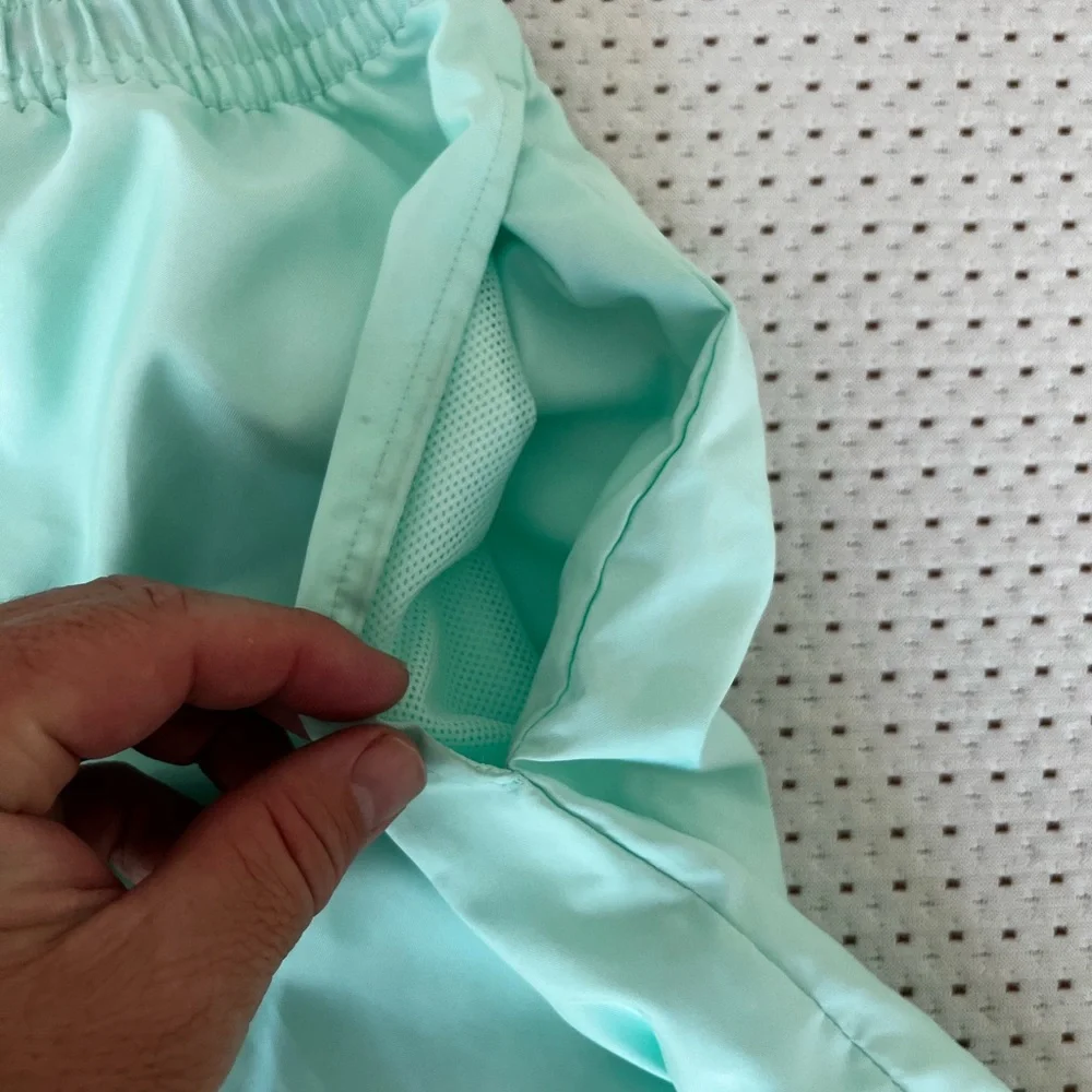 Nike Sun Club Light Green Swim Shorts - Picture 2 of 4